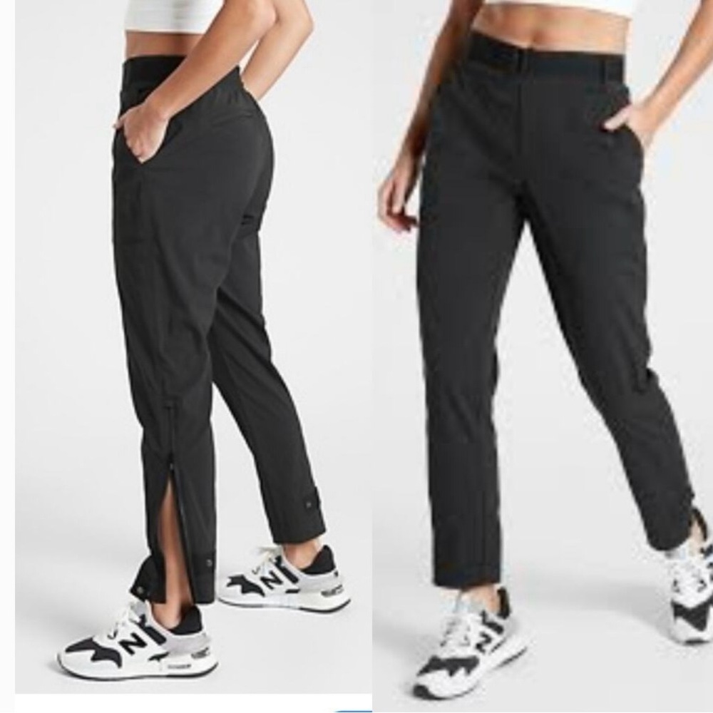Athleta Trekkie Belted Pant | Black